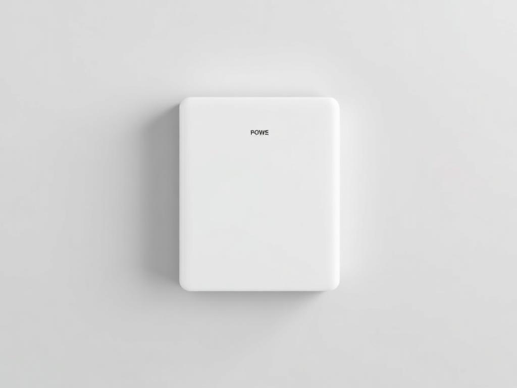 Wall-mounted 16kWh lithium home battery with display