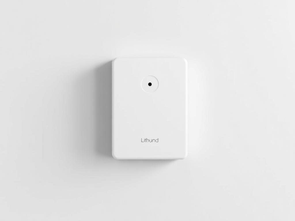 Slim wall-mounted lithium home battery